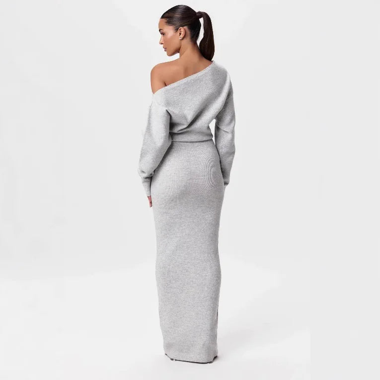 Women's Slim Fit Elegant Long Sleeve Dress