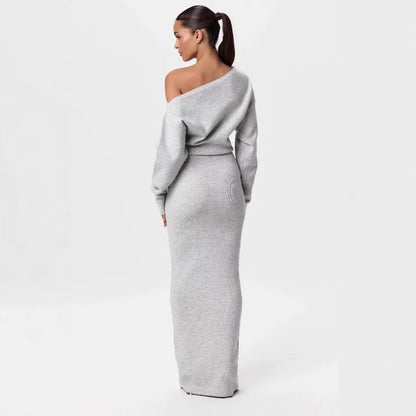 Women's Slim Fit Elegant Long Sleeve Dress